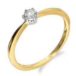 Zásnubní prsten s diamantem 1 ct | iSezam.cz