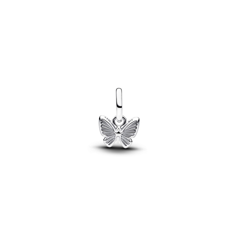 Pandora ME charms 793825C01 růžový motýl s perleťovým efektem
