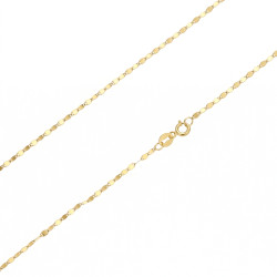 Zlatý řetízek plíšky ryzost 585 - Minimalistický design | iSezam.cz