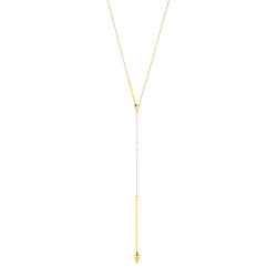 Zlatý náhrdelník 585 plastron | iSezam.cz