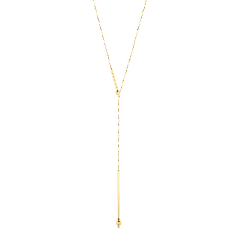 Zlatý náhrdelník 585 plastron | iSezam.cz
