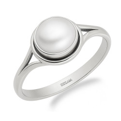Objevte nadčasovou eleganci našeho stříbrného prstenu s přírodní 8mm perlou. Klasický design, který lichotí každé ženě. Zkontrol