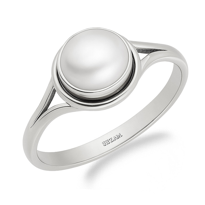Objevte nadčasovou eleganci našeho stříbrného prstenu s přírodní 8mm perlou. Klasický design, který lichotí každé ženě. Zkontrol