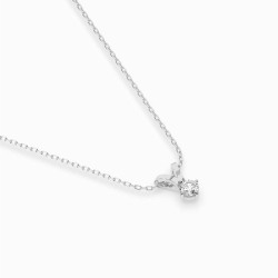 Náhrdelník Soliter s diamantem 104-10037-W-0.1 | iSezam.cz