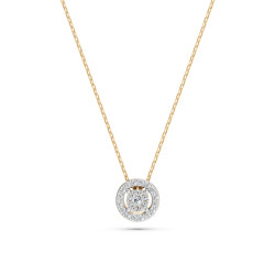 Náhrdelník Iluze s diamanty 104-10002-Y-0.03 | iSezam.cz
