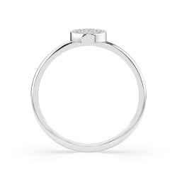 Prsten Iluze s diamanty 101-10075-W-0.07 | iSezam.cz