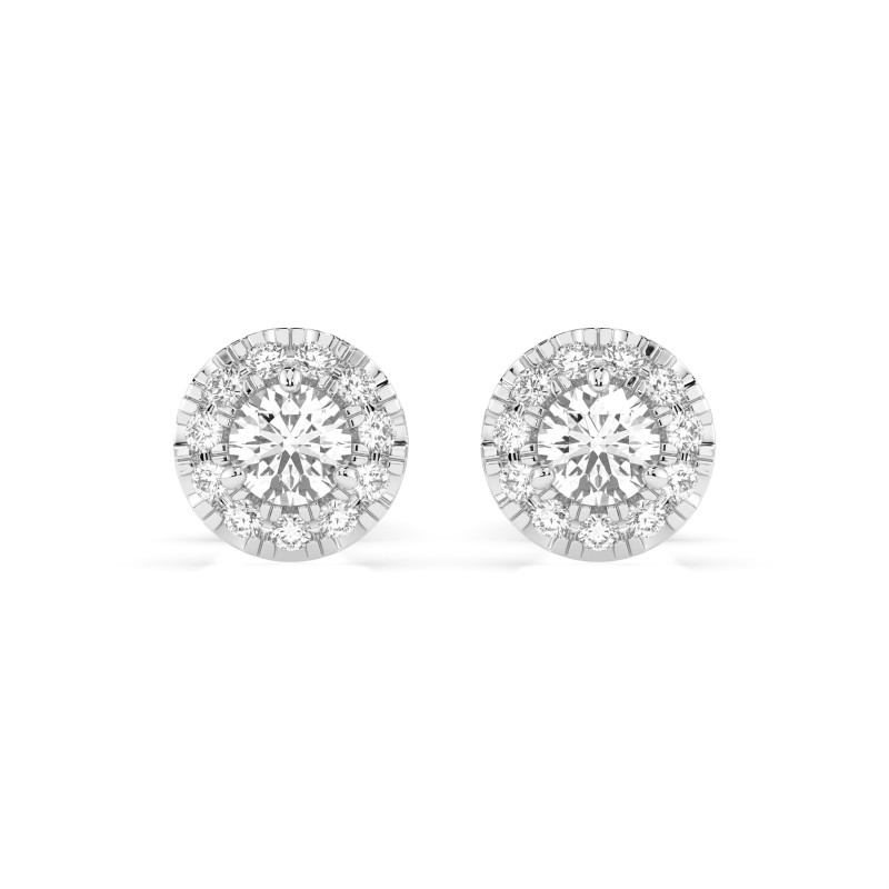 Zlaté náušnice s diamanty Soliter Věčnost 0.24ct | iSezam.cz