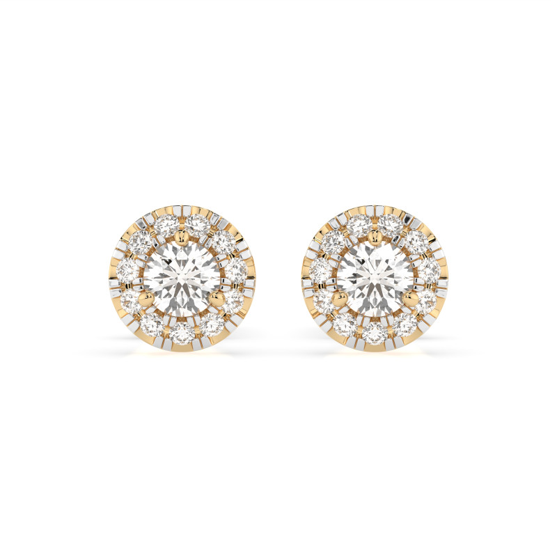 Náušnice Soliter Věčnost s diamanty 0.24ct | iSezam.cz