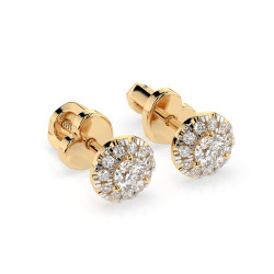 Náušnice Soliter Věčnost s diamanty 0.24ct | iSezam.cz