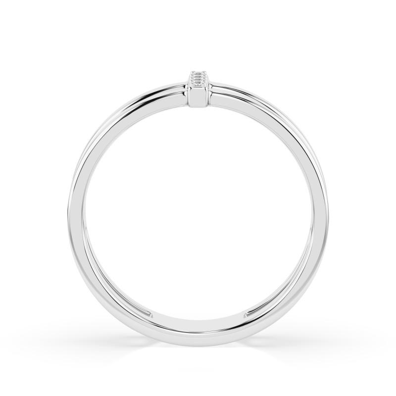 Zásnubní prsten Minimalismus s diamanty KB 101-10069-W-0.04
