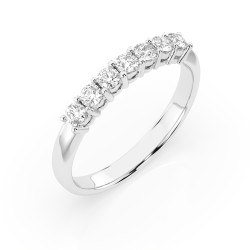 Prsten Eternity s diamanty 101-10098-W-0.42 - Jubiler Sezam