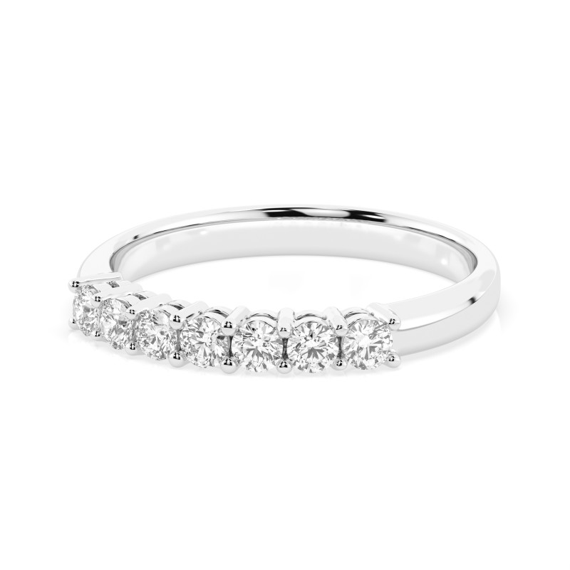 Prsten Eternity s diamanty 101-10098-W-0.42 - Jubiler Sezam