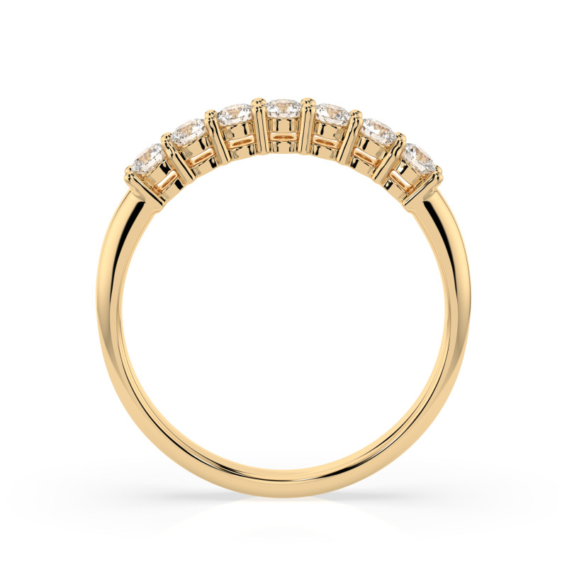 Věčný prsten s diamanty KB 101-10098-Y-0.42