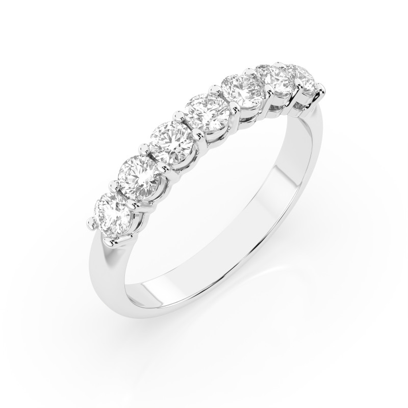 Prsten Věčnost s diamanty 101-10098-W-0.7 | iSezam.cz