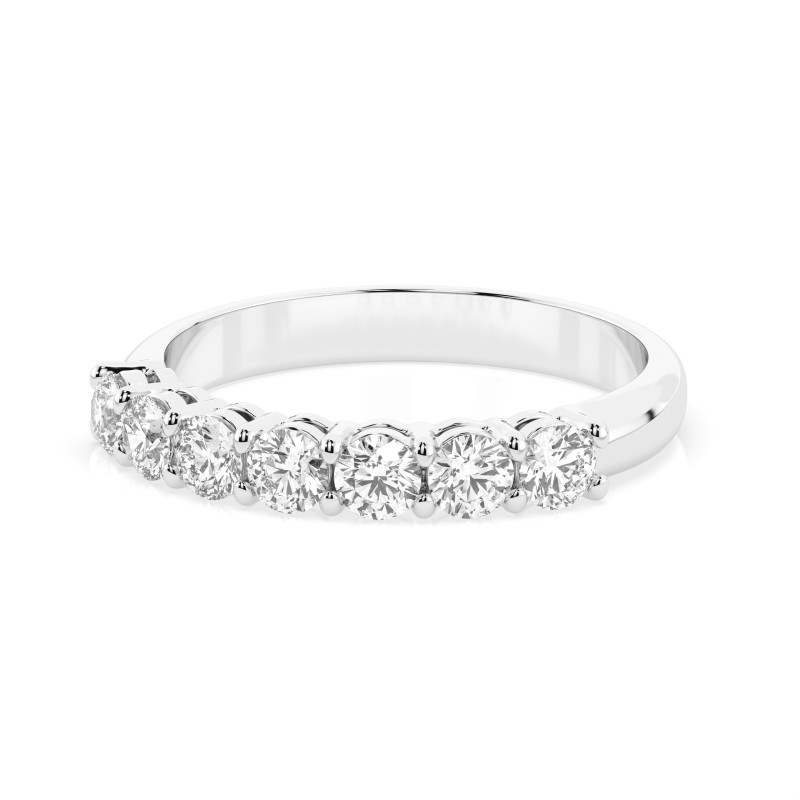 Prsten Věčnost s diamanty 101-10098-W-0.7 | iSezam.cz