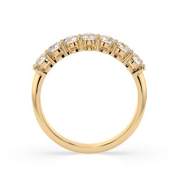 Zásnubní prsten Věčnost s diamanty 101-10098-Y-0.7 | iSezam.cz