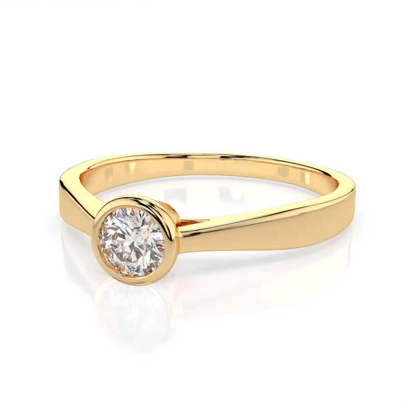Zásnubní prsten s diamantem 0.3ct | iSezam.cz