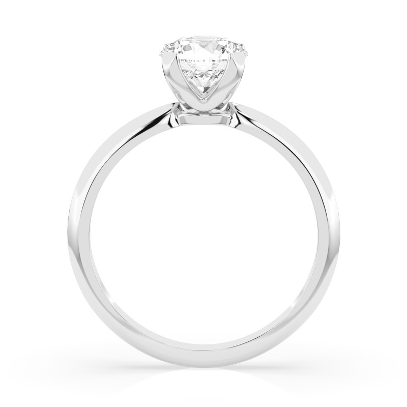 Zásnubní prsten Soliter s diamantem KB 101-10089-W-1.0