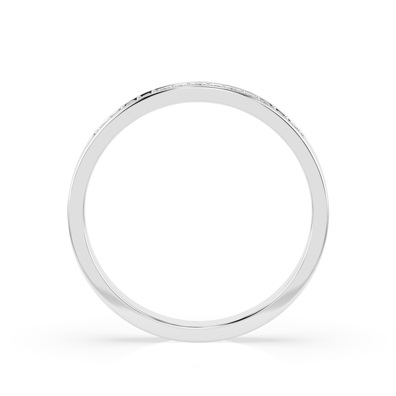 Prsten Věčnost s diamanty KB 101-10065-W-0.04
