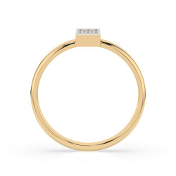 Prsten Iluze s diamanty 101-10063-Y-0.05 | iSezam.cz