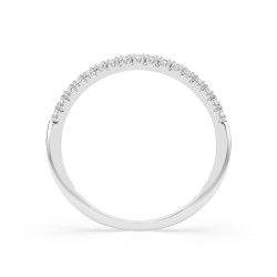 Prsten Věčnost s diamanty 0.14ct | Ryzost 585 | iSezam.cz