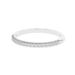Prsten Věčnost s diamanty 0.14ct | Ryzost 585 | iSezam.cz
