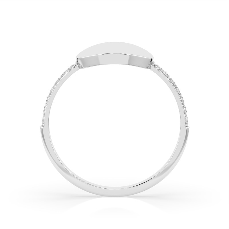 Zásnubní prsten Minimalismus s diamanty KB 101-10067-W-0.14