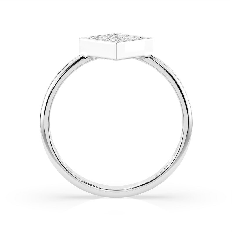 Prsten Iluze s diamanty KB 101-10074-W-0.1