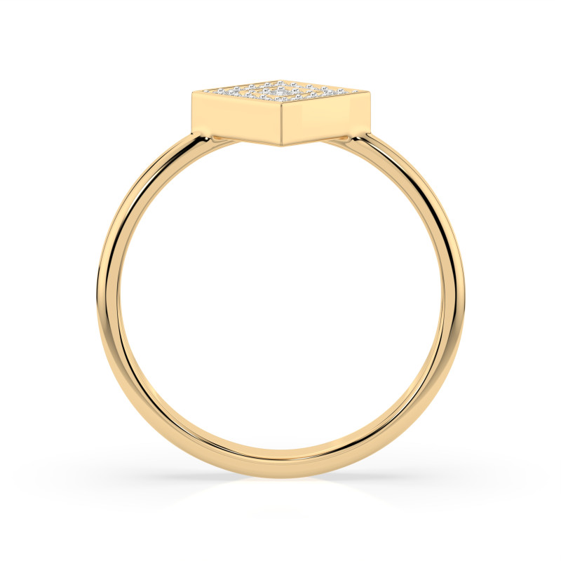 Prsten Iluze s diamanty KB 101-10074-Y-0.1