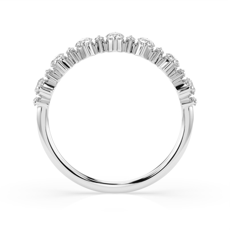 Zásnubní prsten s diamanty KB 101-10147-W-0.42