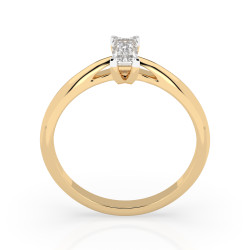 Prsten Soliter s diamantem 101-10190BAQ-Y-0.3 | iSezam.cz