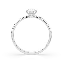 Zásnubní prsten Soliter s diamantem 0.25 ct | iSezam.cz