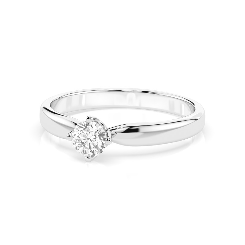 Zásnubní prsten Soliter s diamantem 0.25 ct | iSezam.cz
