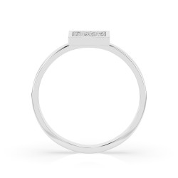 Prsten Iluze s diamanty 101-10059-W-0.07 - Jubiler Sezam
