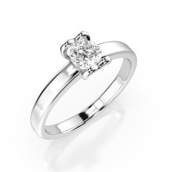 Zásnubní prsten Solitaire s diamantem 101-10013-W-0.3 | iSezam.cz