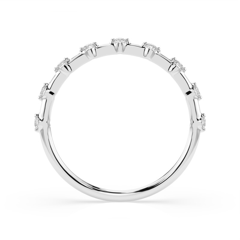 Prsten Eternity s diamanty KB 101-10145-W-0.18