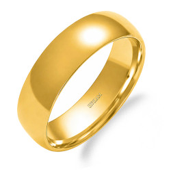 Elegantní zlatý snubní prsten 585 (14k) | iSezam.cz