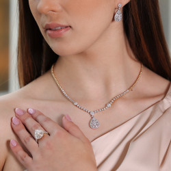 Zlatý zásnubní prsten s diamanty 1,70 ct | iSezam.cz
