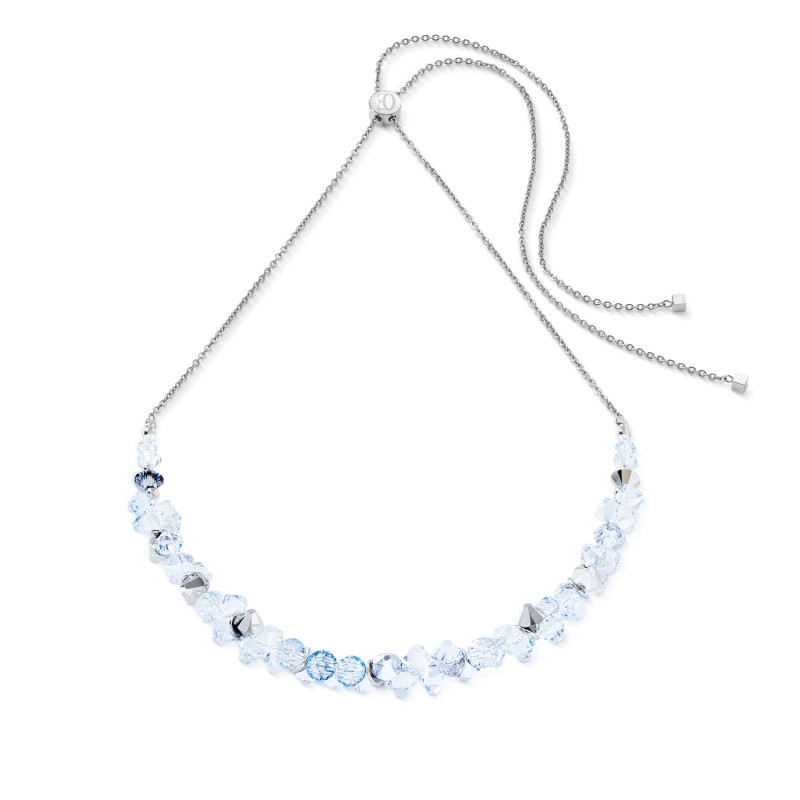 Objevte elegantní náhrdelník Coeur de Lion Dancing Crystals Silver-Crystal s krystaly Swarovski. Ruční výroba, unikátní design. 