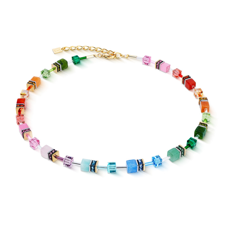 Objevte unikátní náhrdelník COEUR DE LION GeoCUBE® s drahými kameny a krystaly Swarovski®. Ruční výroba v Německu, elegance a ba