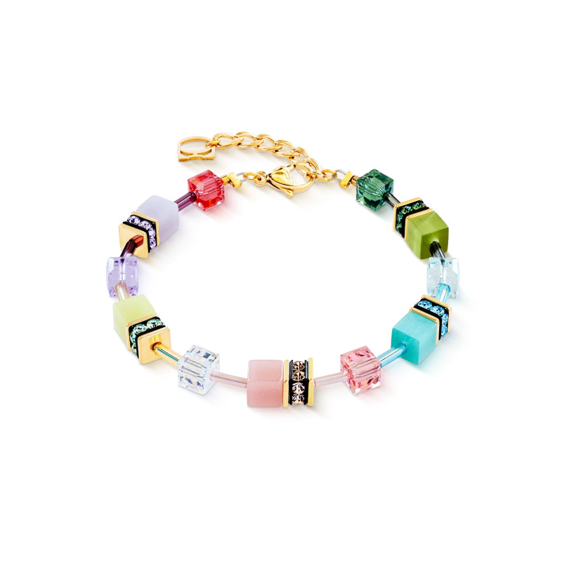 Bransoletka stalowa Coeur de Lion Multicolour z kryształami Swarovski 2838301584