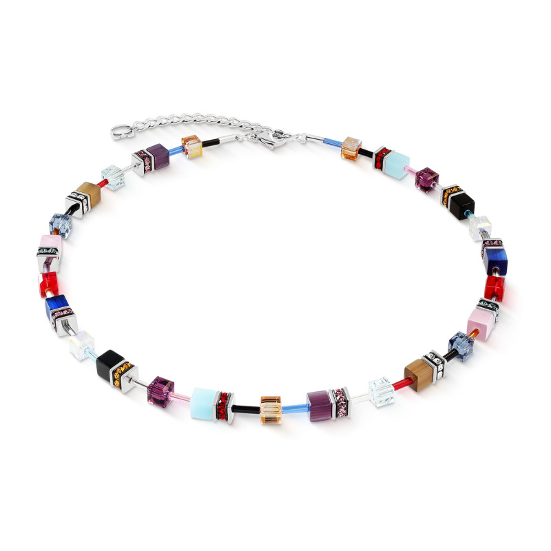 Naszyjnk stalowy Coeur de Lion Multicolour z kryształami Swarovski 2838101592