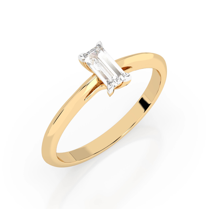 Prsten Soliter s diamantem 101-10190BAQ-Y-0.3 | iSezam.cz