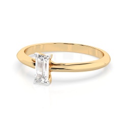 Prsten Soliter s diamantem 101-10190BAQ-Y-0.3 | iSezam.cz