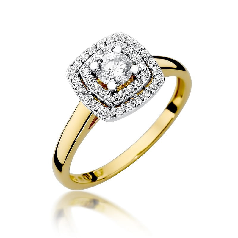Pierścionek SWEET kw-0,50ct BE W0345 Au 585 BRYL