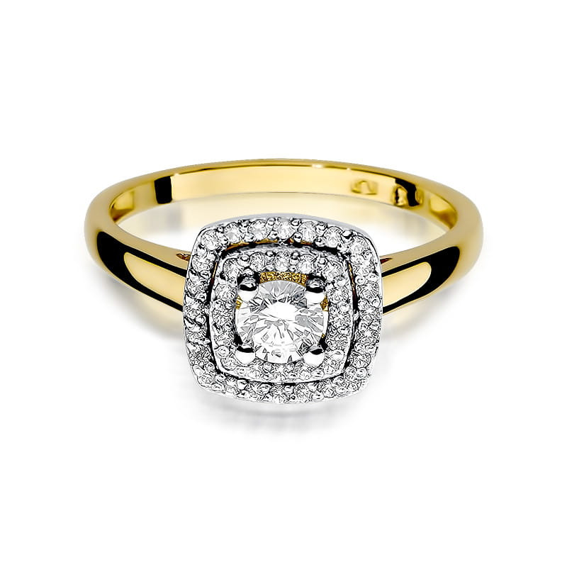 Pierścionek SWEET kw-0,50ct BE W0345 Au 585 BRYL