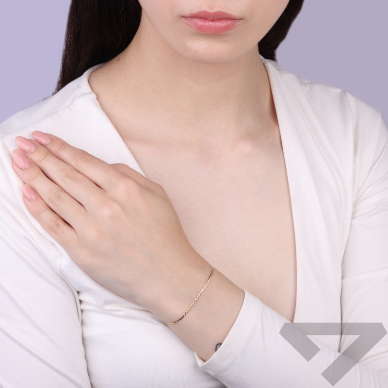 Bransoleta złota gucci z regulacją próba 585
