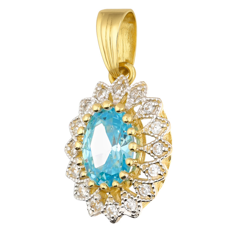 Zawieszka markiza owal 8x6 bjn DJ 1301 KATE TOP-AZA Au 585