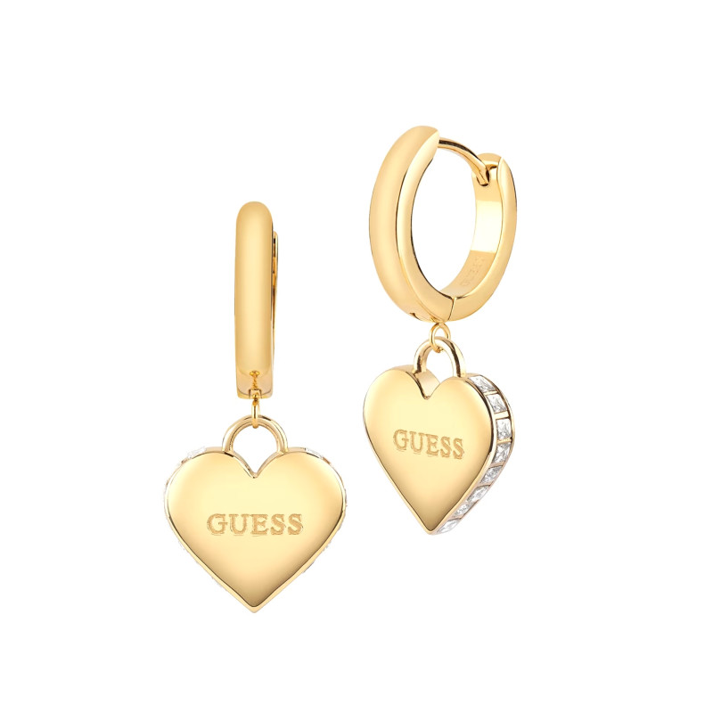 Kolczyki GUESS Falling In Love GZ JUBE02236JWYG Stal