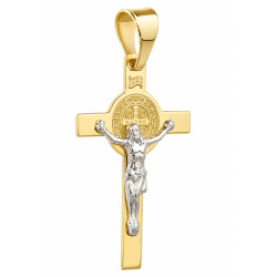 Zlatý medailonek sv. Benedikta 585 - Symbol víry | iSezam.cz
